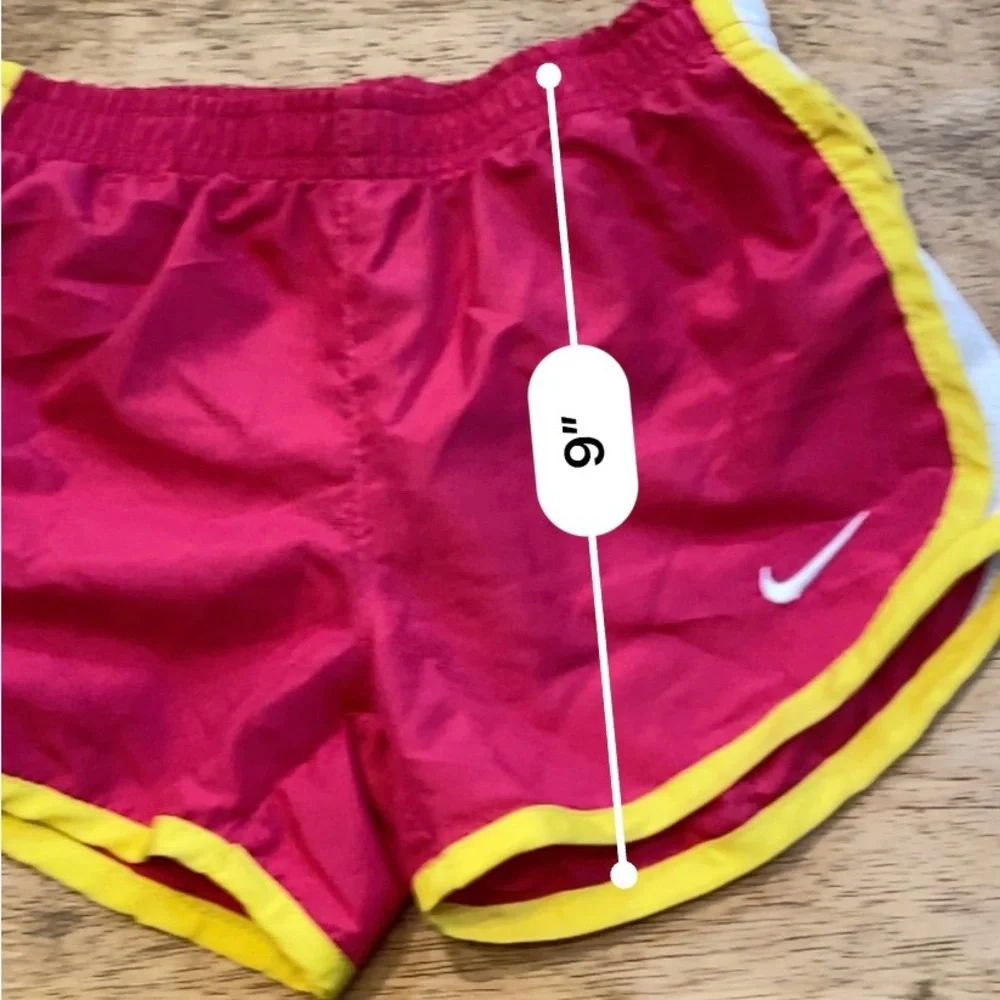 Nike‎ Dri Fit Girl’s Size 6X Hot Pink Athletic Shorts